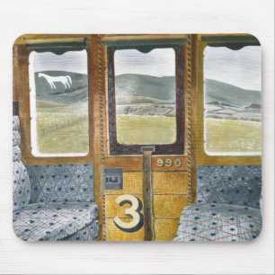 Mousepad Paisagem De Trem Por Eric Ravilious