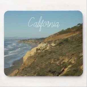 Mousepad Paisagem de Viagem Cênico da Linha Costeira da Cal