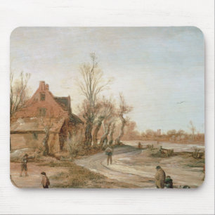 Mousepad Paisagem do inverno, 1623
