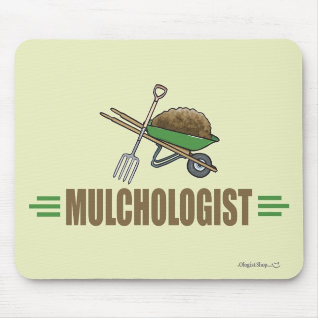 Mousepad Paisagem do Jardim Funny (Frente)