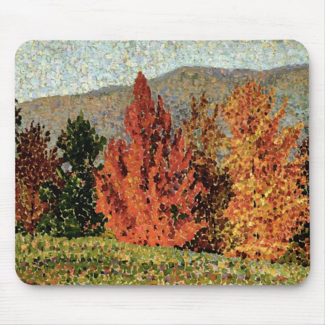 Mousepad Paisagem do outono, c.1903 (óleo em canvas) (Frente)