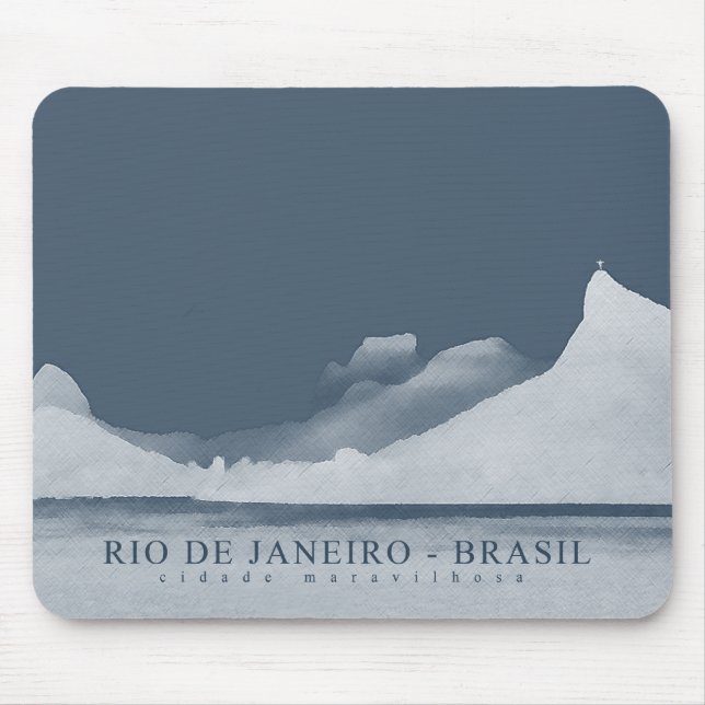 Mousepad paisagem do rio de janeiro (Frente)