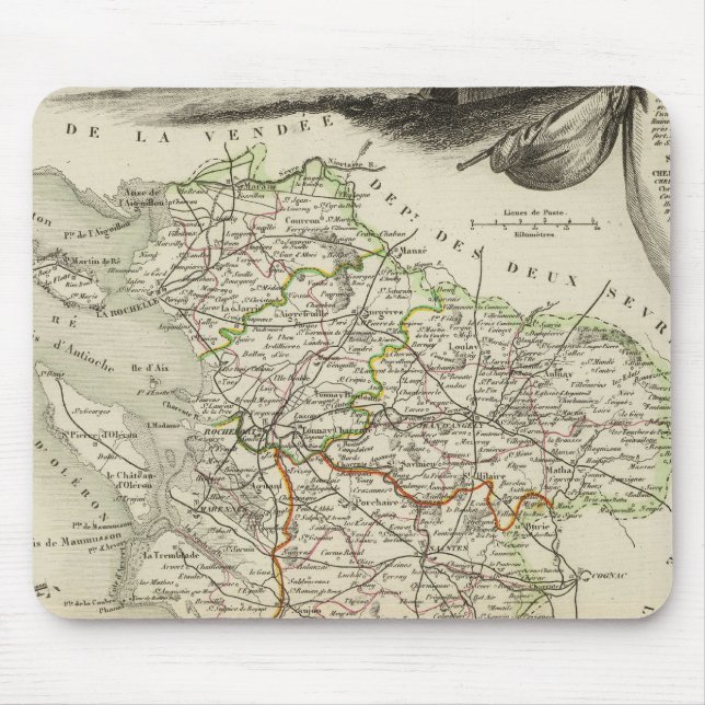 Mousepad Paisagem e Floresta (Frente)