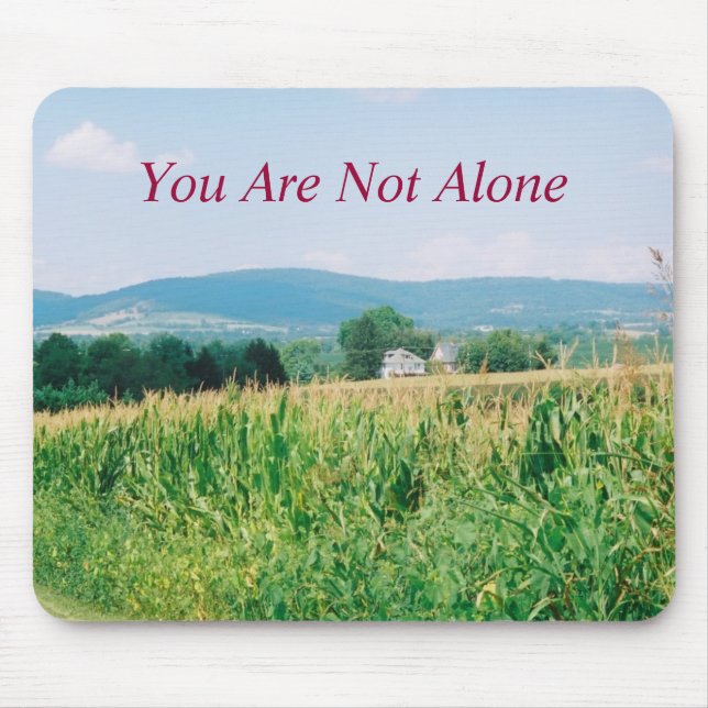 Mousepad Paisagem, montanha sul, vale de Middletown (Frente)
