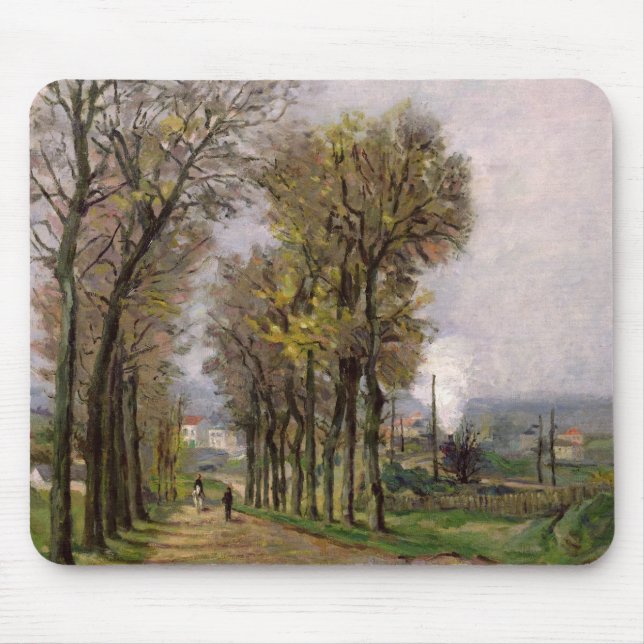 Mousepad Paisagem no Ile de France, c.1878 (Frente)