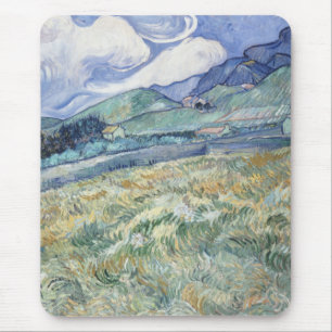 Mousepad Paisagem por trás do Santo Paul Vincent van Gogh