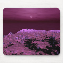 Mousepad Paisagem Roxa Num Mundo Distante