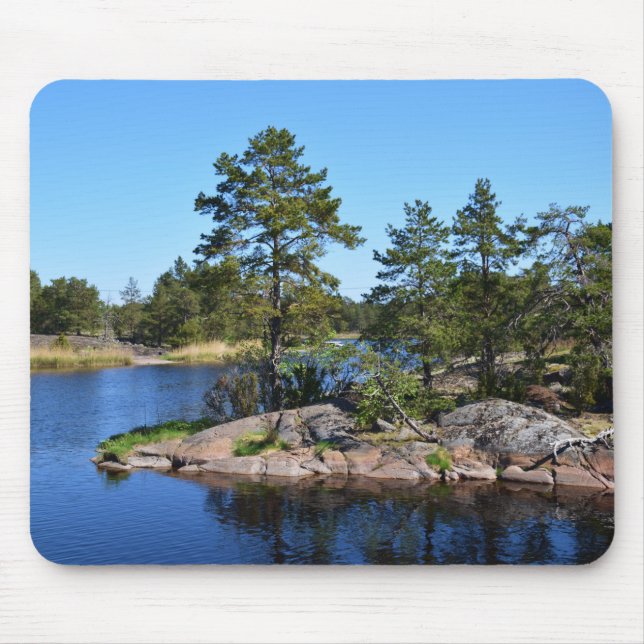 Mousepad Paisagem sueca (Frente)