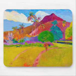 Mousepad Paisagem Taitiana, Gauguin