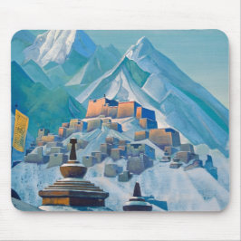 Mousepad Paisagem tibetana nos Picos da Montanha Himalaia