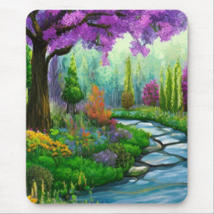 Mousepad paisagens florestais inspiradoras