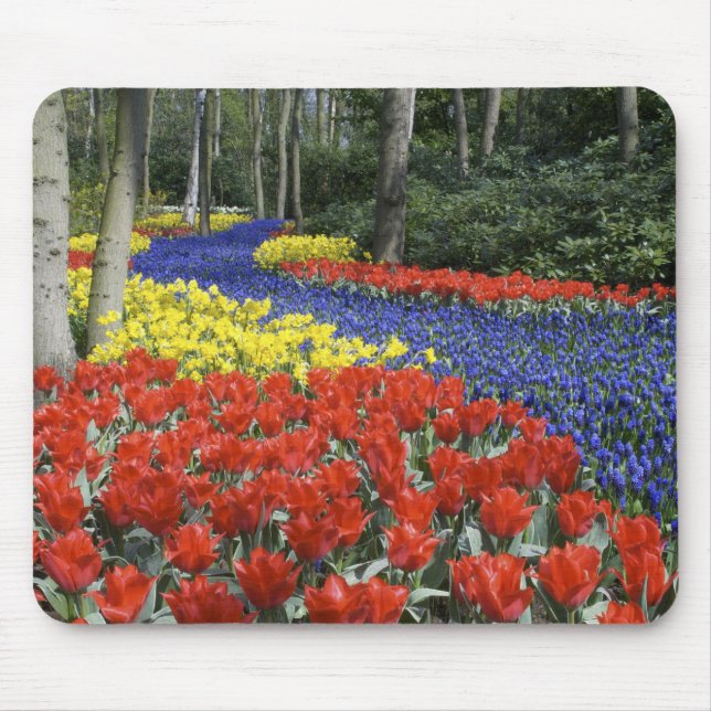 Mousepad Países Baixos, Holanda, Lisse, Keukenhof Gardens (Frente)