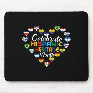 Mousepad Países Hispânicos Celebram Herita Hispânica