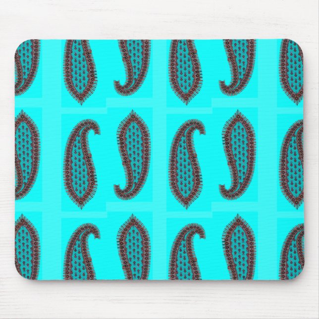 Mousepad Paisley Design nº 8 em SusieJayne (Frente)