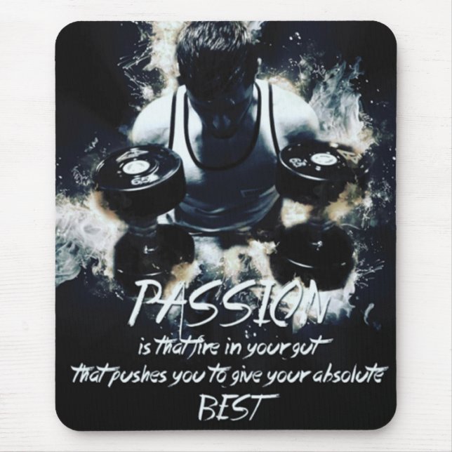 Mousepad PAIXÃO - Motivação de Workshop (Frente)