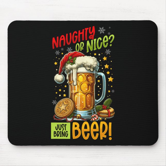 Mousepad Pajama da família natalina (Frente)