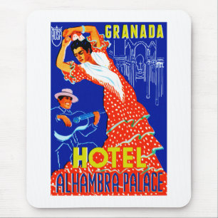 Mousepad Palácio Alhambra, Hotel Granada