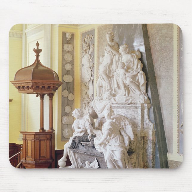 Mousepad Palácio de Blenheim, a capela, c.1705 (Frente)