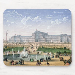 Mousepad Palácio de cristal, Sydenham, c.1862 (litho da