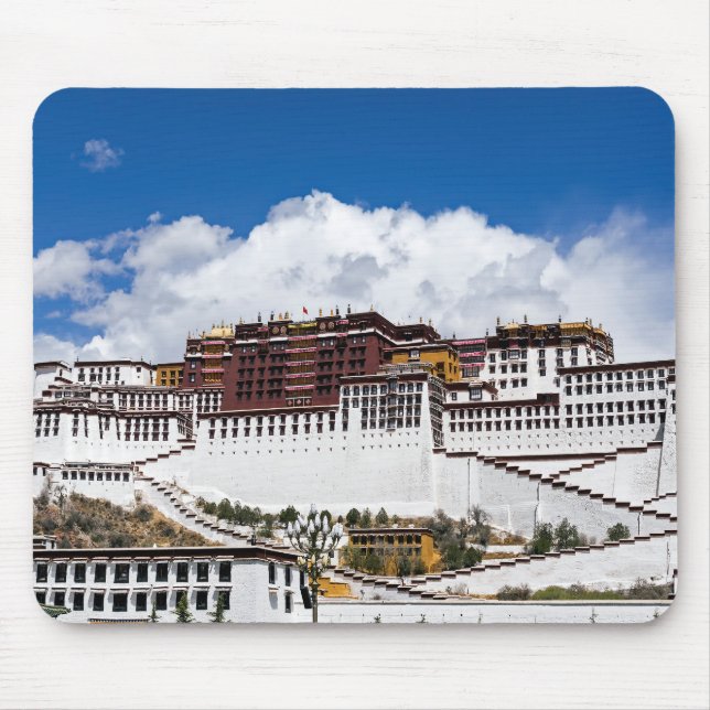 Mousepad Palácio de Potala em Lhasa - Tibete (Frente)