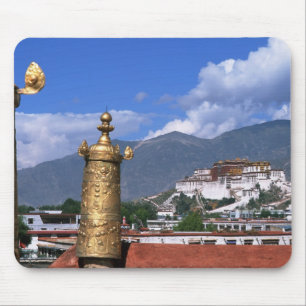Mousepad Palácio de Potala em Lhasa, Tibete visto de