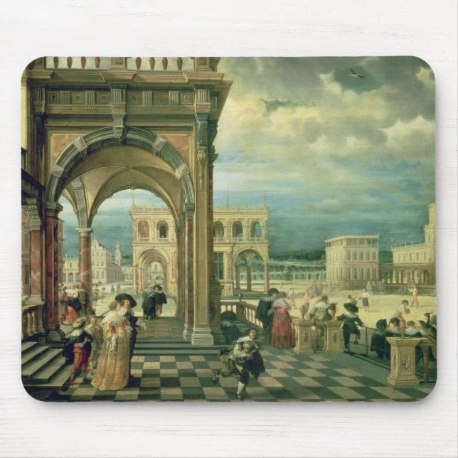 Mousepad Palácio italiano, 1623 (Frente)