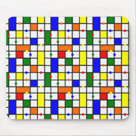 Mousepad Palavra Cruzada Colorida