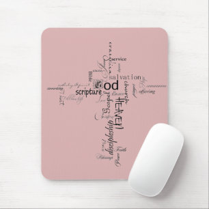 Mousepad Palavras cristãs