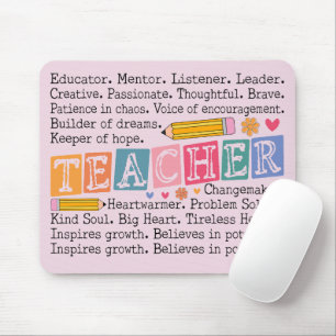 Mousepad Palavras de Professor