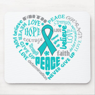 Mousepad Palavras do coração da consciência do Scleroder