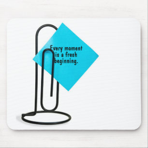 Mousepad Palavras Inspiradoras no Suporte do Mouse de Nota