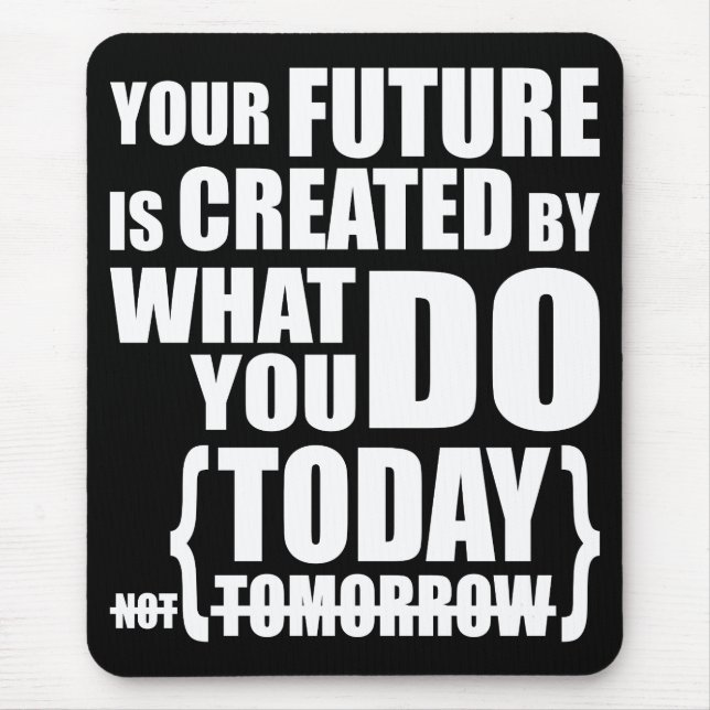 Mousepad Palavras Motivacionais (Frente)