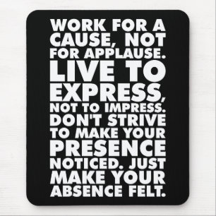 Mousepad Palavras Motivacionais