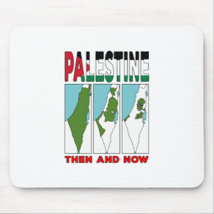 Mousepad Palestina, então e agora