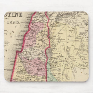 Mousepad Palestina, Mapa de Jerusalém por Mitchell