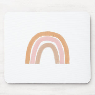 Mousepad Paleta Neutra Moderna do Arco-Íris