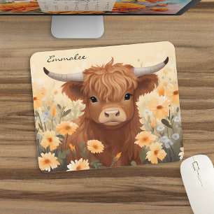 Mousepad Palha de Vaca de Terras Altas Cujas Vertentes, com