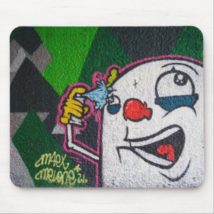 Mousepad Palhaço Branco