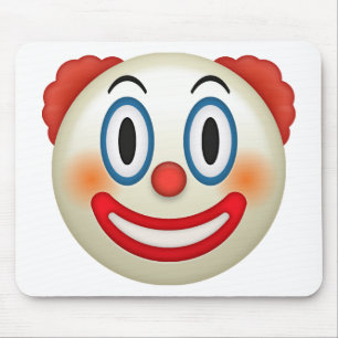 Mousepad Palhaço louco Emoji