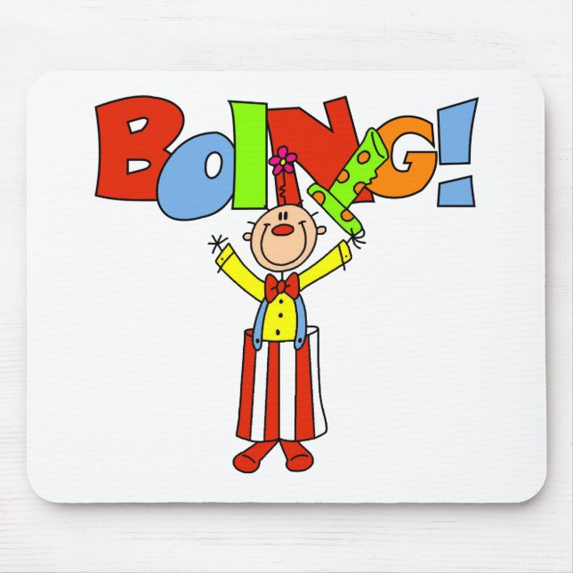 Mousepad Palhaço Saltitante (Frente)