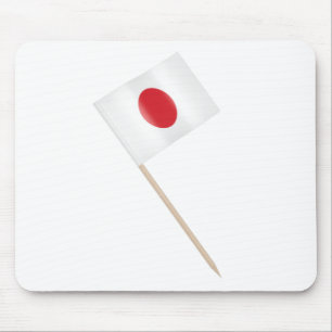Mousepad Palito de dente de bandeira japonesa
