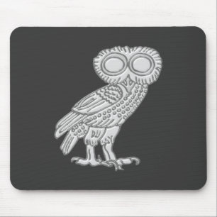 Mousepad Pallas Athena Ateniense coruja owl