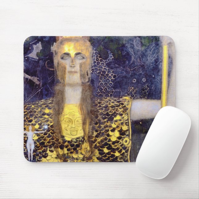Mousepad Pallas Athena, Gustav Klimt (Com mouse)