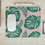 Mousepad Palma Rosa Tropical e Verde deixa um padrão perfei<br><div class="desc">A Palma Tropical Rosa e Verde Deixa o Padrão Invisível é um design vibrante e vivo que apresenta uma variedade de folhas de palma rosa e verde dispostas em um padrão repetitivo. O padrão tem um layout perfeito, o que significa que as bordas do design se combinam perfeitamente para criar...</div>