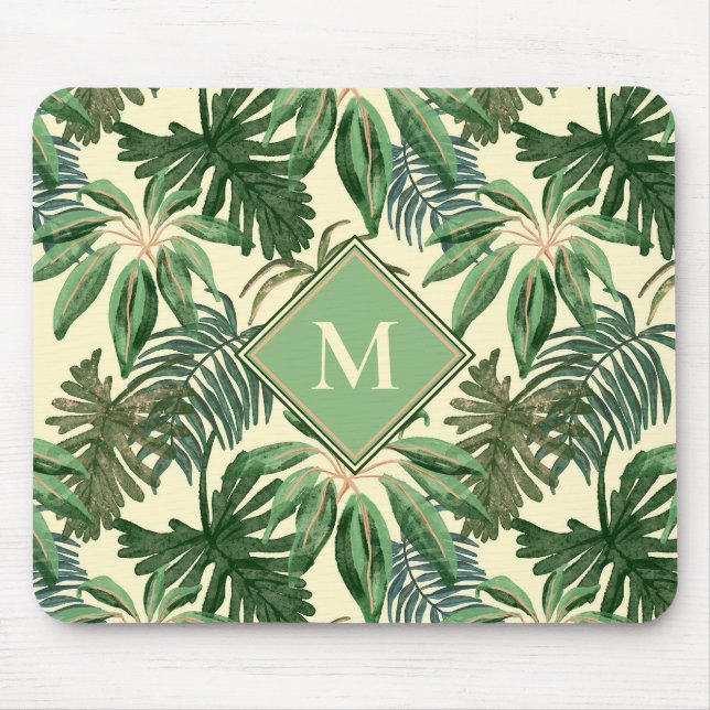 Mousepad Palma Tropical Deixa Monograma (Frente)