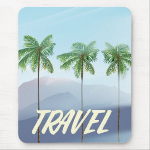 Mousepad Palmas de viagem