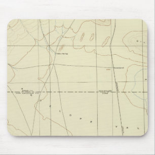 Mousepad Palmdale quadrangular mostrando San Andreas Rift