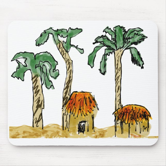 Mousepad Palmeiras e Paraíso (Frente)