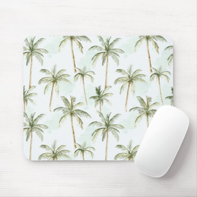 Mousepad Palmeiras Tropicais   (Com mouse)
