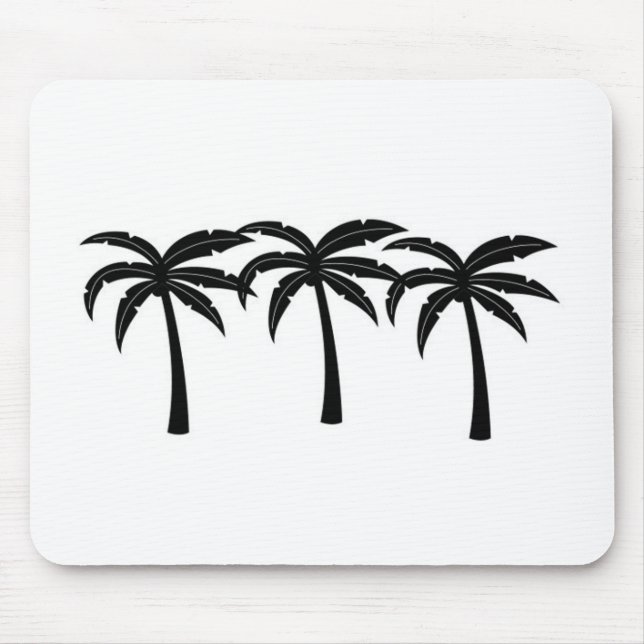 Mousepad Palmeiras tropicais (Frente)